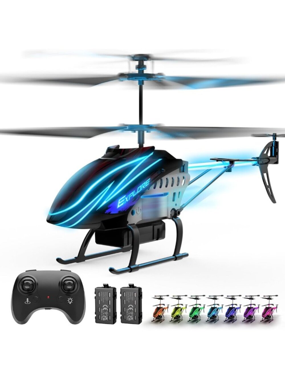 Remote Control Helicopter for Kids - Fun Flying Toy, Easy to Use, Great Gift